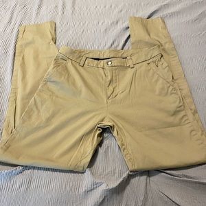 Lululemon tan khaki pant EUC